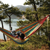 10FT x10FT Family Hammock Portable Mayan Hammock with Carry Bag Matrimonial Size Multi-Color Handmade Yucatan Hammock for Travel Camping Backyard, Porch, Outdoor or Indoor Use - INNO STAGE