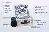 2 Person Picnic Basket White - INNO STAGE
