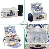 2 Person Picnic Basket White - INNO STAGE