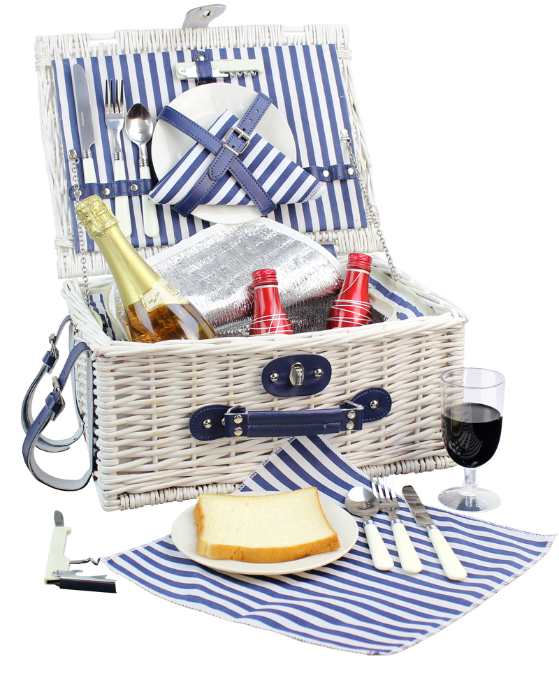 2 Person Picnic Basket White - INNO STAGE