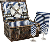 2 Person Picnic Hamper Navy Blue - INNO STAGE