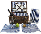 2 Person Picnic Hamper Navy Blue - INNO STAGE