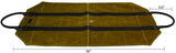 Firewood Log Carrier Tote Bag Waxed Canvas Fire Wood Carrying Hay Hauling Holder for Fireplace Stove Accessories Indoor Outdoor CampingCarrier (may arrive after Christmas) - INNO STAGE