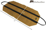 Sturdy Waxed Canvas Firewood Log Carrier Durable Firepalce Wood BagCarrier (may arrive after Christmas) - INNO STAGE