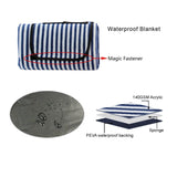 4 Person Picnic Hamper Navy Blue - INNO STAGE